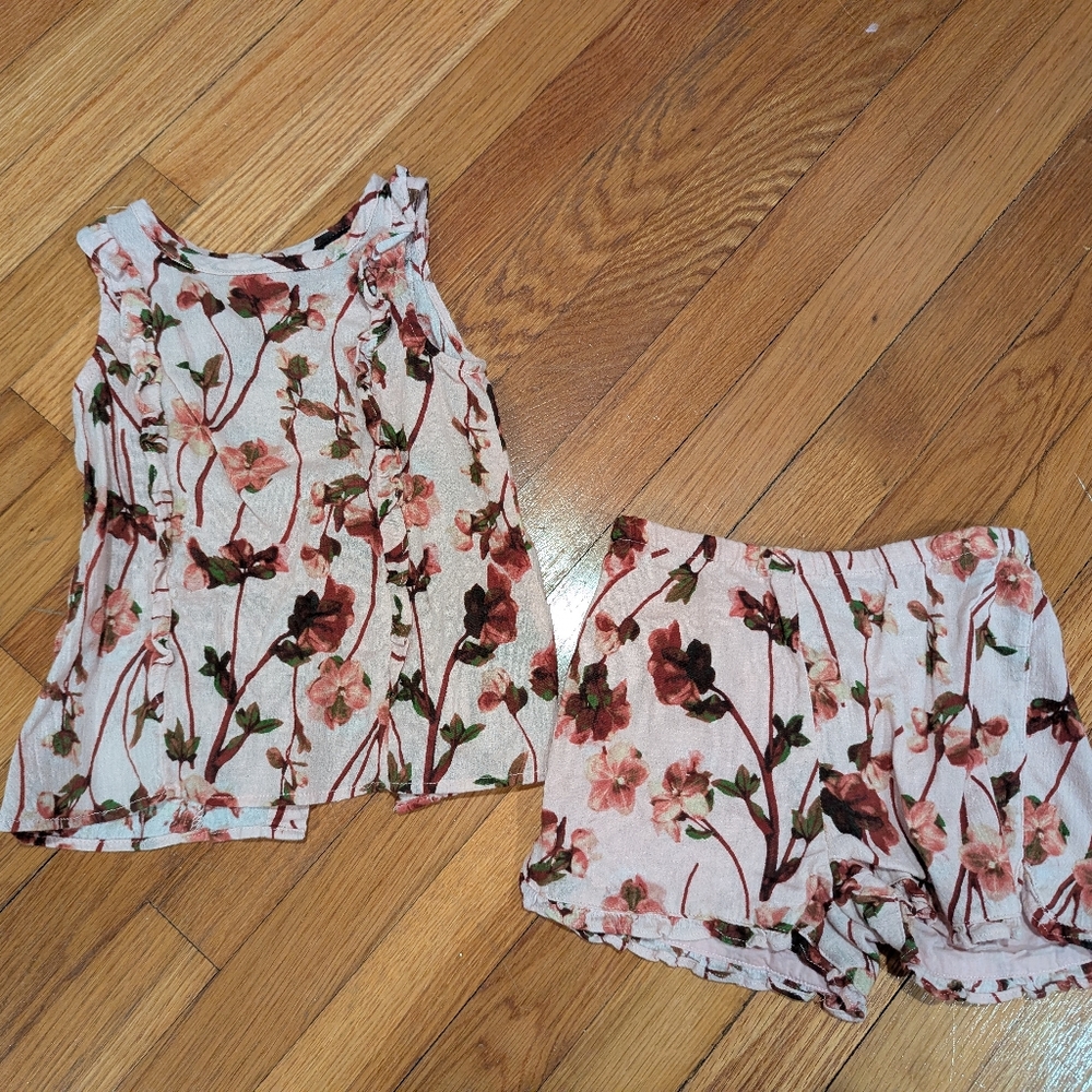 Victoria Beckham for Target Girls 2 piece set 100% cotton - size 5T